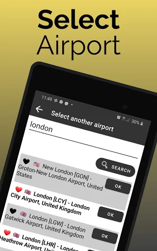 Christchurch Airport Flights डाउनलोड करें – लाइव उड़ान स्थिति और अपडेट - Screenshot 9