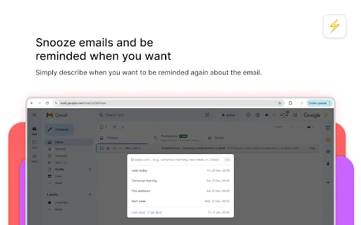 CMDK डाउनलोड करें – Gmail के लिए बेहतरीन शॉर्टकट्स और टूल - Screenshot 2