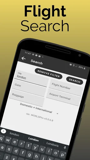 Christchurch Airport Flights डाउनलोड करें – लाइव उड़ान स्थिति और अपडेट - Screenshot 5