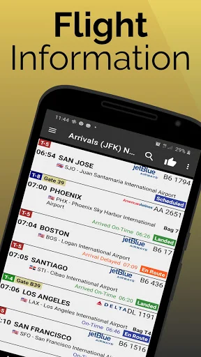 Leeds Bradford Airport Flights डाउनलोड करें – रियल-टाइम उड़ान अपडेट - Screenshot 1