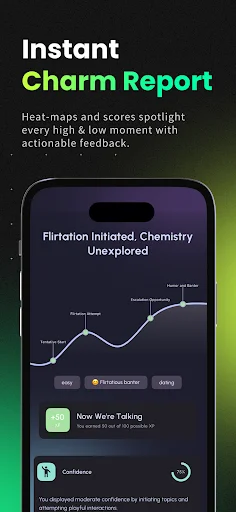 CharmXP डाउनलोड करें – AI के साथ अपनी बातचीत कौशल में सुधार करें - Screenshot 5