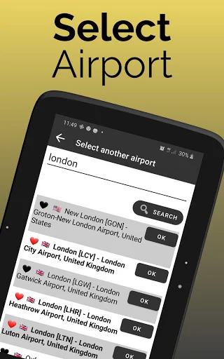 Christchurch Airport Flights डाउनलोड करें – लाइव उड़ान स्थिति और अपडेट - Screenshot 15