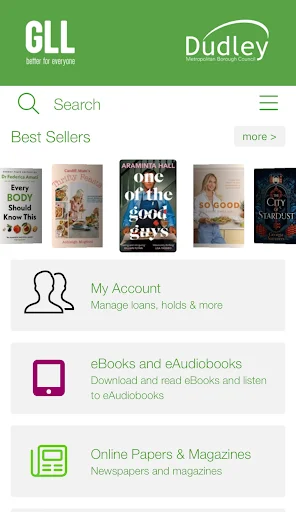 Dudley Libraries App डाउनलोड करें – अपनी लाइब्रेरी सेवाएँ फोन पर पाएँ - Screenshot 1