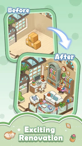 Cozy Room: Home Design Game डाउनलोड करें – आरामदायक डेकोरेशन गेम - Screenshot 8