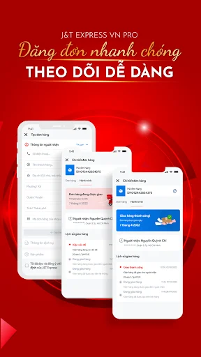 J&T Express VN Pro डाउनलोड करें – नई पीढ़ी की डिलीवरी ऐप - Screenshot 3