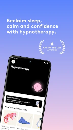 Clementine – Hypnotherapy App डाउनलोड करें | मानसिक स्वास्थ्य और नींद के लिए - Screenshot 1