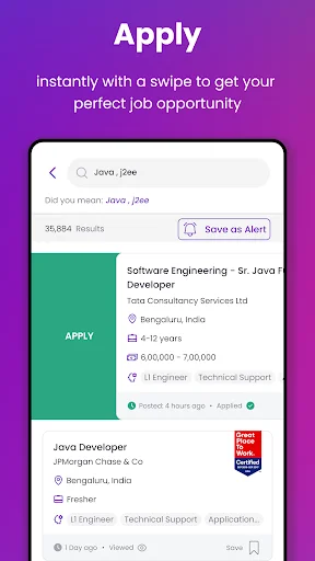 foundit (Monster) Job Search डाउनलोड करें – नौकरी खोजें और सफल हों - Screenshot 4