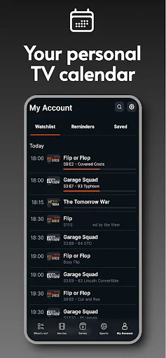 TVGenius डाउनलोड करें – US टीवी गाइड और लाइव चैनल लिस्टिंग - Screenshot 5