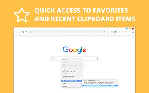 Clipboard Manager Pro डाउनलोड करें – Chrome के लिए बेहतरीन क्लिपबोर्ड हिस्ट्री - Screenshot 2