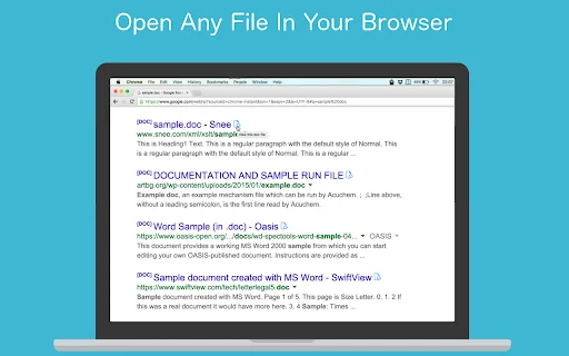 Docs Online Viewer डाउनलोड करें – ब्राउज़र में ऑनलाइन फाइलें देखें - Screenshot 1