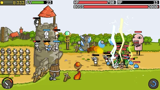 Grow Castle – Tower Defense डाउनलोड करें: बेहतरीन रणनीति गेम - Screenshot 10
