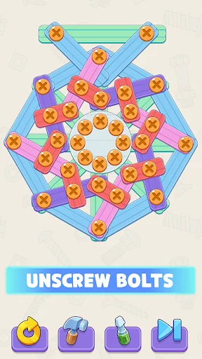 Screw It Out: Wood Puzzle डाउनलोड करें – मजेदार पहेलियाँ खेलें - Screenshot 11