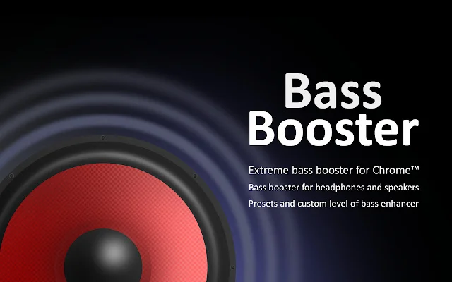 Bass Booster Extreme डाउनलोड करें – Chrome के लिए बेस्ट ऑडियो एन्हांसर - Screenshot 1