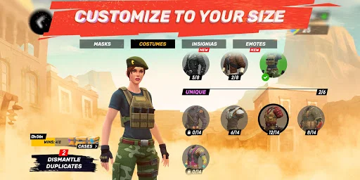 Guns of Boom डाउनलोड करें – बेस्ट 4v4 PvP शूटिंग गेम - Screenshot 7