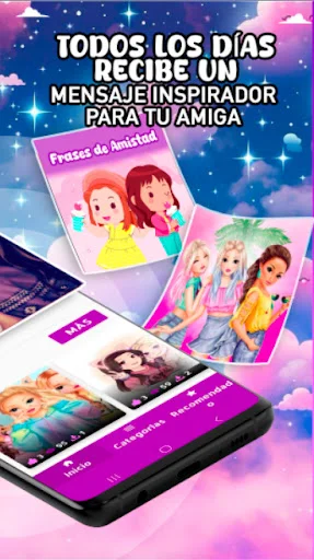 Frases de Mejores Amigas डाउनलोड करें – बेहतरीन दोस्ती कोट्स - Screenshot 10