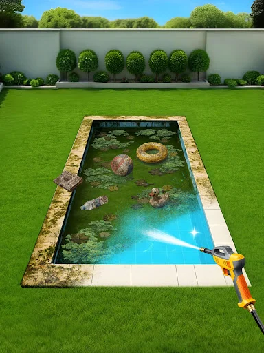 Lawn Care ASMR Cleaning डाउनलोड करें – रिलैक्सिंग गार्डन गेम - Screenshot 14