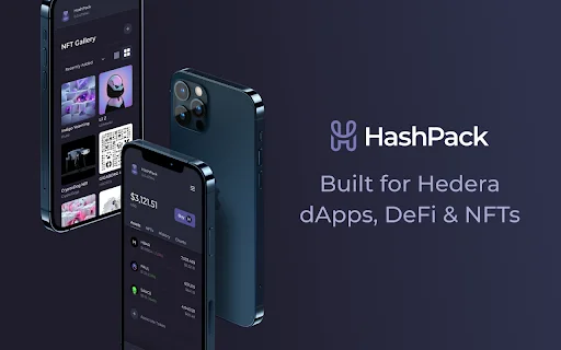 HashPack डाउनलोड करें – Hedera HBAR के लिए सबसे अच्छा सुरक्षित क्रिप्टो वॉलेट - Screenshot 1