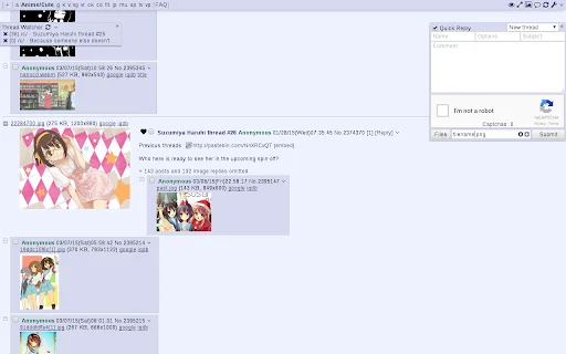 4chan X डाउनलोड करें – 4chan ब्राउजिंग अनुभव को बेहतर बनाएँ - Screenshot 1