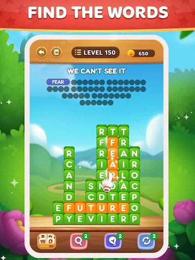 Word Tower – Premium Puzzle डाउनलोड करें – सर्वश्रेष्ठ शब्द खेल - Screenshot 14