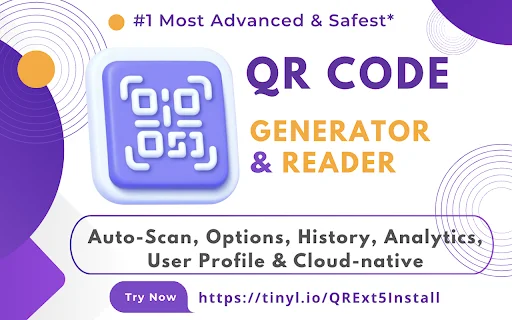 QR Code Generator and Reader डाउनलोड करें – बेहतरीन QR टूल - Screenshot 1