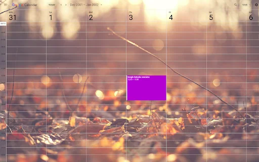 Custom Calendar Background डाउनलोड करें – Google Calendar को सजाएं - Screenshot 1