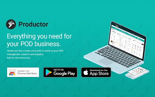 Productor for Merch by Amazon डाउनलोड करें – POD टूलकिट - Screenshot 1