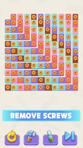 Screw It Out: Wood Puzzle डाउनलोड करें – मजेदार पहेलियाँ खेलें - Screenshot 6
