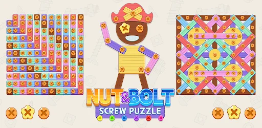 Screw It Out: Wood Puzzle डाउनलोड करें – मजेदार पहेलियाँ खेलें - Screenshot 8