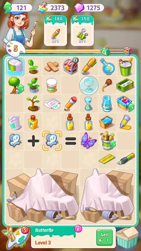 Merge Artist डाउनलोड करें – सर्वश्रेष्ठ मर्ज पहेली गेम - Screenshot 4