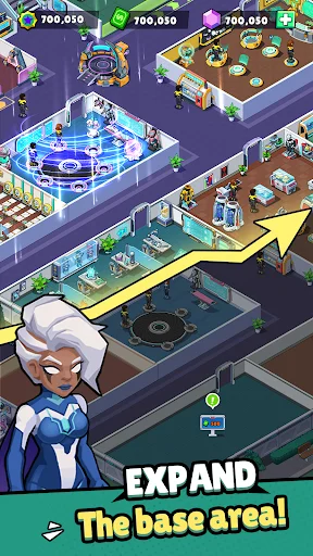 Idle Superpower School डाउनलोड करें – सर्वश्रेष्ठ सुपरहीरो टाइकून गेम - Screenshot 6