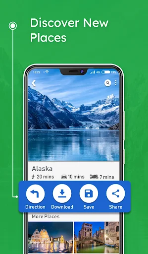 Maps, Navigation & Directions डाउनलोड करें – ऑफ़लाइन मार्ग और नेविगेशन - Screenshot 3