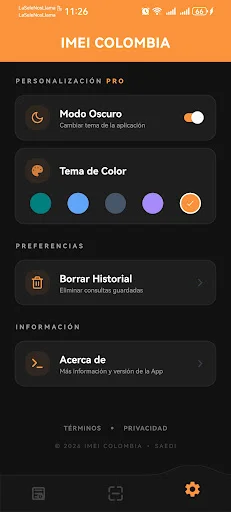 IMEI COLOMBIA डाउनलोड करें – कोलंबिया में IMEI स्टेटस चेक करें - Screenshot 19