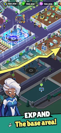 Idle Superpower School डाउनलोड करें – सर्वश्रेष्ठ सुपरहीरो टाइकून गेम - Screenshot 12