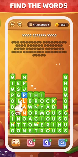 Word Tower – Premium Puzzle डाउनलोड करें – सर्वश्रेष्ठ शब्द खेल - Screenshot 5