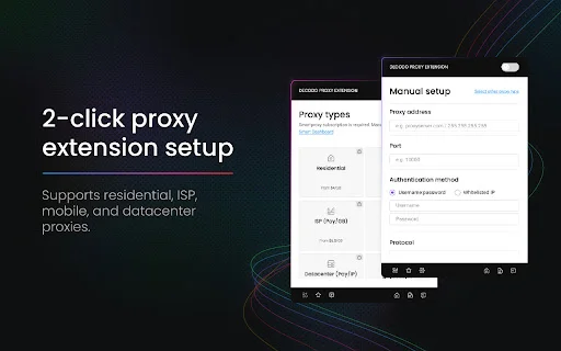 Decodo Chrome Proxy Extension डाउनलोड करें – तेज़ और सुरक्षित प्रॉक्सी - Screenshot 1