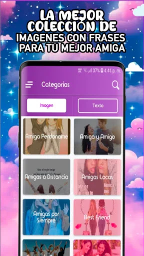 Frases de Mejores Amigas डाउनलोड करें – बेहतरीन दोस्ती कोट्स - Screenshot 3