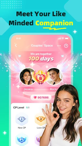 InParty डाउनलोड करें – दोस्तों के साथ ग्रुप वॉयस चैट और फन पार्टी - Screenshot 3