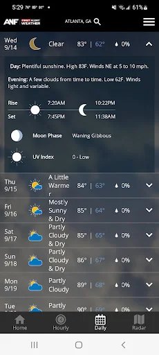 ANF First Alert Weather डाउनलोड करें – सटीक मौसम अपडेट प्राप्त करें - Screenshot 3