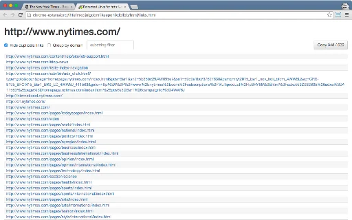 Link Grabber डाउनलोड करें – वेब पेज से लिंक निकालने का सबसे आसान टूल - Screenshot 1