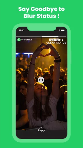 Clear Status ऐप डाउनलोड करें – HD WhatsApp स्टेटस के लिए - Screenshot 2