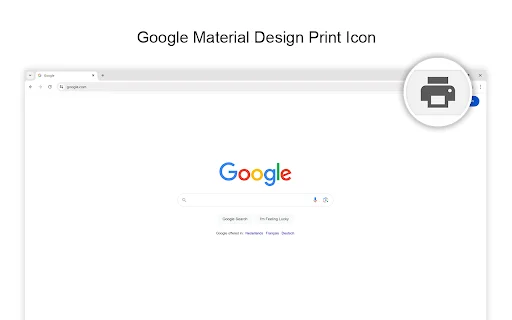 Print for Google Chrome डाउनलोड करें – एक क्लिक में प्रिंट करें - Screenshot 2