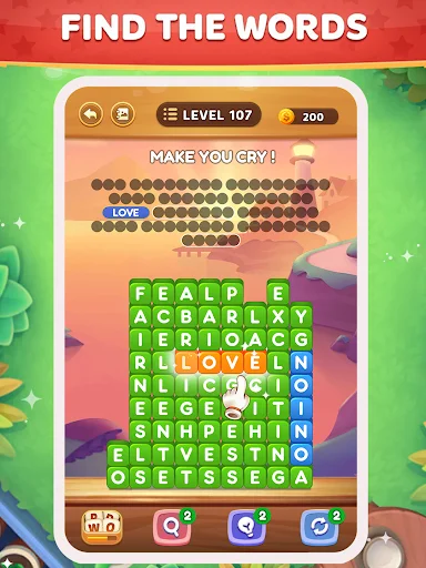 Word Tower – Premium Puzzle डाउनलोड करें – सर्वश्रेष्ठ शब्द खेल - Screenshot 15