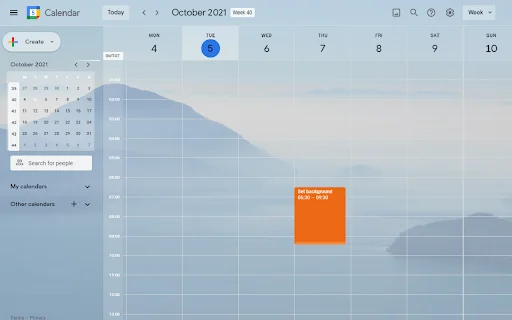 Custom Calendar Background डाउनलोड करें – Google Calendar को सजाएं - Screenshot 3