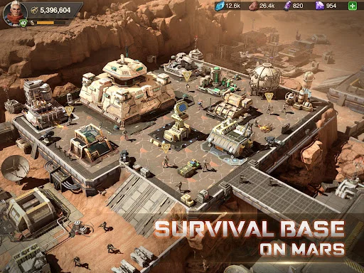 Marsaction: Infinite Ambition डाउनलोड करें – मंगल ग्रह पर रणनीति बनाएं - Screenshot 12