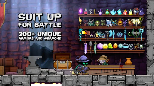 Magic Rampage डाउनलोड करें – एक्शन से भरपूर RPG प्लेटफ़ॉर्मर गेम - Screenshot 22