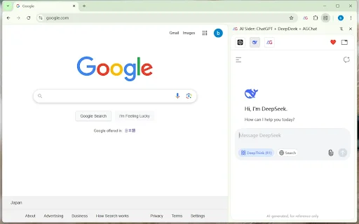 AI Sider डाउनलोड करें: ChatGPT, DeepSeek और Gemini साइडबार में - Screenshot 2