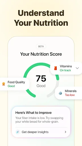 Fitia: Calorie Counter डाउनलोड करें – बेहतरीन डाइट और फिटनेस प्लान - Screenshot 7