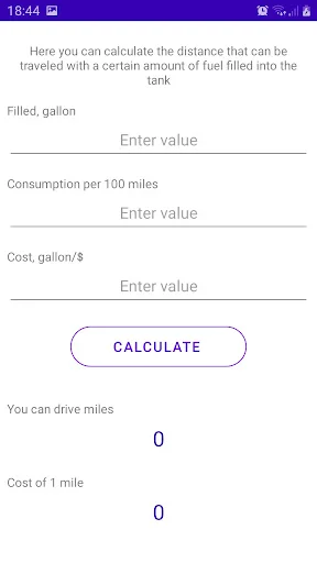 Fuel Calculator डाउनलोड करें – ईंधन खपत और दूरी का सटीक हिसाब - Screenshot 10