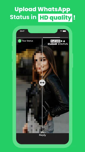 Clear Status ऐप डाउनलोड करें – HD WhatsApp स्टेटस के लिए - Screenshot 1