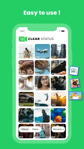Clear Status ऐप डाउनलोड करें – HD WhatsApp स्टेटस के लिए - Screenshot 4